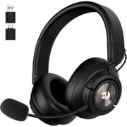 Redragon H889 Wireless Gaming Headset, 4-in-1 (2.4G/BT/USB/3.5mm), 51H Battery & Play-While-Charging, 7.1 Spatial Audio & 53mm Drivers, Detachable Mic, Multi-Platform Headphone for PC/PS5/NS/Mobile product image