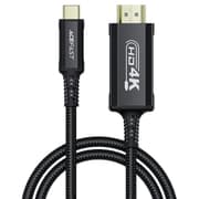 ACEFAST C1-10 AceWire Pro 1.8M USB-C To HDMI Aluminium Alloy Connectors HD Video Cable 4K - Black product image