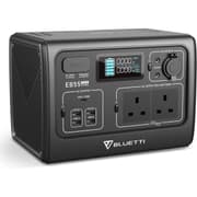 BLUETTI EB55 Portable Power Station 537Wh LiFePo4 Battery Power Generator with 2 230V 700W (Suger 1400W) AC Pure Sine-Wave Outlets, Mobile Wireless Charger, Outdoor Solar Generator for Road Trip Home Use Vanlife Off-grid - Gray product image