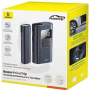 Baseus Car Tire Inflator Pumper VA1 Dual Power Wired & Wireless with Flashlight 6000mAh Power - Bank product image