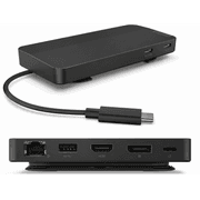 Lenovo USB-C Dual Display Travel Dock (1 DP 1.4 & 1 HDMI 2.0) up to 65W Charging for Laptop (No Power Adapter Included) Support Dual 4K Display product image