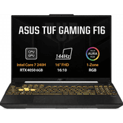 ASUS TUF F16 (2025) FX607VU Intel Core 7 240H 10-Cores w/ Nvidia RTX 4050 6GB DDR6 & 16" IPS 144Hz Display - Black product image