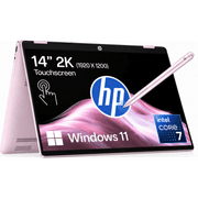 HP OmniBook 5 Flip (2025) 14-fp0046ne NEW Intel Core 7 10-Cores w/ 360° Touch Display & BIG Battery & Fast Charge - Pink product image