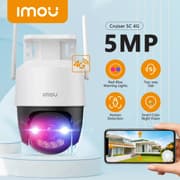 IMOU Cruiser SC 4G Camera Red-Blue Warning Lights Outdoor Security Camera Full-Color Night Vision AI Human Detection IP66 product image