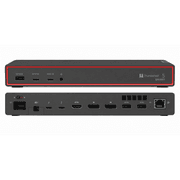 Lenovo ThinkPad Thunderbolt 5 Smart Dock 7500, 120Gbps Data Transfer, 180W Power Delivery, Multiple Display Support, 2.5Gbps Ethernet, Black product image