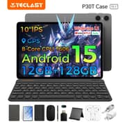 TECLAST P30T (2025) 10.1" IPS 90hz Android 14 WIFI Tablet (128GB Storage / 4GB + 8GB Shared Memory) 6000mAh Battery , Grey product image