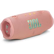 JBL Charge 6 - Portable Waterproof & Drop-Proof Bluetooth Speaker, Bold Pro Sound with AI Sound Boost, 28Hrs of Playtime, Built-in power bank & Comes with a Sturdy/Removable Carrying Strap - PINK product image