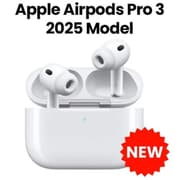 Apple AIR PODS PRO 3 Wireless headphones with charging case. includes 5 ear tip sizes. compatible with USB - C , Apple watch, Magsafe & Qi Certified Charger USB - Cable sold separately product image