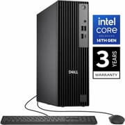 Dell Pro Slim QCS1250 (2025) 14Gen Intel Core i7 14700 vPro 20-Cores Performance & Expandability in a Space-Saving Design w/ 3 Years Warranty - Black product image