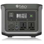 Toby’s TBS-144A Portable Power Station 600W, 144000mAh (460.8Wh) Lithium Battery, 220V AC Output 400W, DC 12-50V 200W Max, PD 100W - Black product image