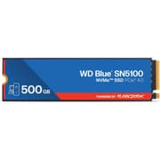 WD Blue SN5100 500GB NVMe Internal SSD - PCIe Gen 4.0, M.2 2280, Up to 6,600 MB/s w/ nCache 4.0 Technology product image