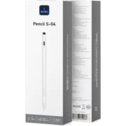 WiWU Pencil S-04 Stylus Pen, Palm Rejection Capacitate Touch Screen Tablet Active Stylus Pencil - White product image