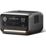 EcoFlow RIVER 3 Plus Portable Power Station (600W rated output and 1200W X-Boost), 245Wh Capacity, 600W Rated Output, 20ms UPS , 30dB Whisper Quiet, 1-hr Fast Charging, IP54 Waterproof Rated Battery Pack, Grey product image