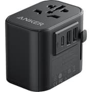 Anker 312 PowerExtend 30W, Wall Charger with Travel Plug, 1-Ports USB-C, 2-Ports USB-A, Wall Plug, 312 Outlet Extender, Black product image