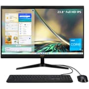 Acer Aspire All-in-One C24-1700 NEW 12Gen Intel Core i3 6-Cores w/ 24" NONE Touch Screen (Customized) - Black product image