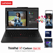Lenovo ThinkPad X1 Carbon Gen 14 Aura Edition 14" WUXGA Touch Business Laptop | Intel Core Ultra 7 355 | 32GB LPDDR5X | 1TB PCIe Gen4 SSD | Intel Graphics | Windows 11 Pro | 21V7008HEQ product image