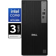 Dell Pro Tower QCT1250 (2025) 14Gen Intel Core i7 14700 20-Cores Tower High-Performance Desktop & 3 Years Warranty - Black product image