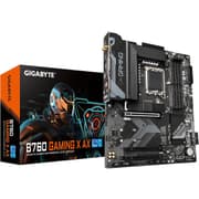 Gigabyte B760 Gaming X AX Rev1.0 LGA 1700 ATX Motherboard, Intel B760 Chipset, 4 x DDR5 DIMM, Up to 192 GB Support, 2.5GbE LAN, 802.11ax Wireless, PCIe 4.0x16, HDMI / Displayport product image