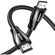 UGREEN 80402 HDMI 2.1 Cable, 1.5M, Resolution 8K/60Hz 4K/120Hz, Ultra High HD, Male to Male, HDR 10+, Dolby Vision, Bandwidth 48Gbps, Dynamic HDR, 3D video Black product image