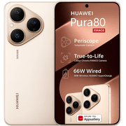 HUAWEI Pura 80 – 120Hz LTPO OLED Display, 50MP OIS Triple Camera, 12GB RAM, 256GB Storage, 5170mAh Battery , Frosted Gold product image