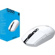 Logitech G305 Lightspeed Wireless Gaming Mouse, Hero Sensor, 12,000 DPI, Lightweight, 6 Programmable Buttons, 250h Battery, On-Board Memory, Compatible with PC, Mac - White product image