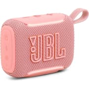JBL Go 5 - Ultra-Portable Waterproof & Drop-Proof Speaker with JBL Legendary Sound & Ambient Edge Lighting, AirTouch Instant Stereo Pairing or Link Multiple Compatible Speakers via Auracast™ (Pink) product image