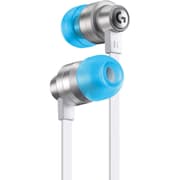 Logitech G333 Gaming Earphones with dual audio drivers, in-line mic and volume control, compatible with PC/PS/Xbox/Nintendo/Mobile with 3.5mm Aux or USB-C Port - White product image