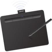 Wacom Intuos Small Bluetooth Graphics Drawing Tablet, 4 Customizable ExpressKeys, Portable for Teachers, Students and Creators, Compatible with Chromebook Mac OS Android and Windows - Black product image