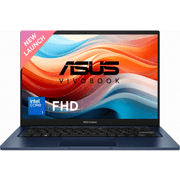 ASUS NEW Vivobook 14 (2023) X1404VAP 13th Gen Intel Core 5 10-Cores Thin & Light Military-Grade w/ Windows 11 Home (Customized) - Quiet Blue product image