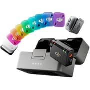 DJI Mic Mini 2 Wireless Microphone, 24 Bit Recording, 400m Wireless Range, Dual Channel Recording, Noise Reduction Technology, Magnetic Clip Design, 2 TX, 1 Standard RX, Charging Case product image