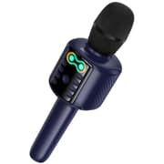 HOCO L24 Karaoke Bluetooth Microphone with Speaker- Blue product image