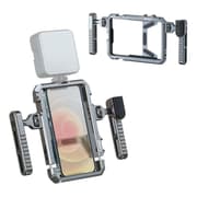 JMARY MS-98 Aluminum Alloy Smartphone Video Rig Stabilizer Frame Vlogging Cage Kit Wireless Remote Control product image