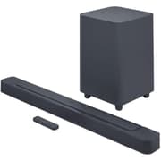 JBL Bar 500 5.1-Channel Soundbar with Wireless Subwoofer, Multibeam and Dolby Atmos Theatre-Quality 3D Surround Sound, PureVoice Technology, 590W Output Power, Built-In WiFi - Black product image