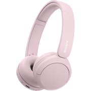 Sony CH520 Wireless Headphones, Bluetooth 5.2, 2.4GHz Band Frequency, Up to 40 Hours Continuous Communications, Up to 3 Hours Charing Time, Pink product image