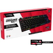 HyperX Alloy Origins Core PBT Mechanical PBT Keycaps RGB Aluminum Body HyperX Linear Red Switch product image