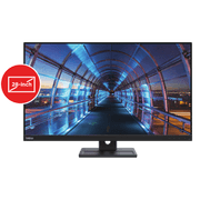 Lenovo ThinkVision E28u-20 28” IPS 4K HDR10 90% DCI-P3 Colors Adjustable Stand w/ Speakers - Black product image