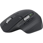 Logitech MX Master 3S ((Bluetooth Edition Wireless Mouse, No USB Receiver)) - Ultra-Fast Scrolling, Ergo, 8K DPI, Track on Glass, Quiet Clicks, Works with Apple Mac, Windows PC, Linux, Chrome - Graphite Color product image