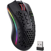 Redragon M808 Storm Pro Wireless RGB Honeycomb 16,000 DPI Optical Sensor 7 Programmable Buttons - Black product image