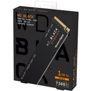 WD BLACK SN850X 1TB NVMe Gen4 PCIe M.2 2280 SSD Internal Solid State Drive up to 7,300MB/s product image
