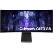 SAMSUNG Odyssey G8 34" OLED 3K Curved 175Hz 0.1ms HDR10 Smart Gaming Monitor w/ Speakers & USB C product image