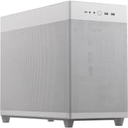ASUS Prime AP201 MicroATX Tool-Free Side Panels & a Quasi-Filter Mesh Support 360mm Coolers & Graphics Cards 338mm Long - White product image