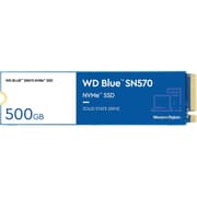WD Blue SN570 NVMe M.2 2280 500GB PCI-Express 3.0 x4 3D NAND Up to 3,500 MB/s product image