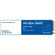 WD Blue SN570 NVMe M.2 2280 250GB PCI-Express 3.0 x4 3D NAND Up to 3,300 MB/s product image