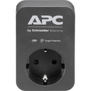 APC Essential SurgeArrest 1 Outlet Black 230V Germany product image