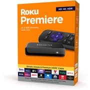 Roku Premiere HD/4K/HDR Streaming Media Player Simple Remote & Premium HDMI Cable, Black product image