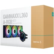 DEEPCOOL GAMMAXX L360 A-RGB AIO Liquid Cooler Anti-Leak Technology product image