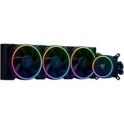 Razer Hanbo Chroma 360mm All-In-One Liquid Cooler aRGB Pump Cap Quiet Powerful aRGB Fans Silent PWM Fan RGB Chroma product image