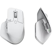 Logitech MX Master 3S Wireless Performance Mouse w/ Ultra-fast Scrolling Ergo 8K DPI Track on Glass Quiet Clicks USB-C - Grey product image