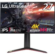 LG 27GP95R-B 27” ULTRAGEAR 4K Nano IPS 1ms 160Hz HDR600 NVIDIA G-SYNC Adjustable Stand w/ HDMI 2.1 product image