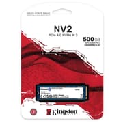 Kingston NV2 500GB M.2 2280 NVMe PCIe 4.0 Internal SSD Up to 3500 MB/s product image